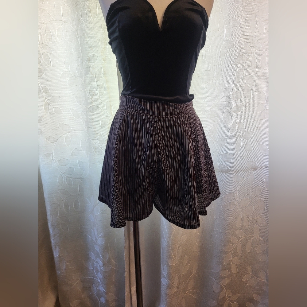 Black and Gray Shorts
